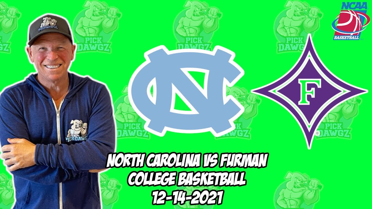 North Carolina vs Furman 12/14/21 College Basketball Free Pick College Basketball Tips YouTube