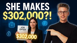 She Makes 300K+ (How to 2X YOUR SALARY)