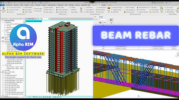 ALPHA BIM plugin | Beam Rebar | Revit Plugin #alphabim