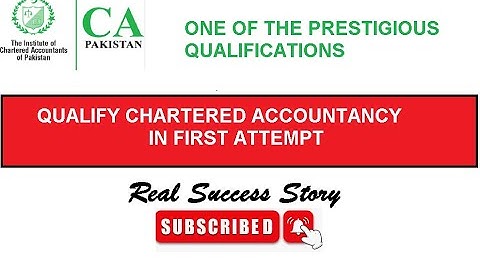 How to pass Chartered Accountancy in first attempt | CA in Pakistan | CA Pakistan | ICAP #CA #icap
