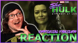 SHE-HULK: ATTORNEY AT LAW Official Trailer REACTION! MCU | MARVEL | SDCC 2022