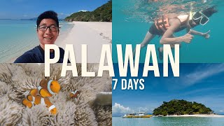 巴拉望7天Mega Vlog | Palawan 7 Days | 沙灘跳島行程| 浮淺 ... 