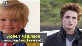 Robert Pattinson - from 2 to 31 years old