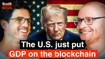 Mike Cahill UNSEEN INTERVIEW before US Puts GDP Data on the blockchain in Trump Crypto Rush