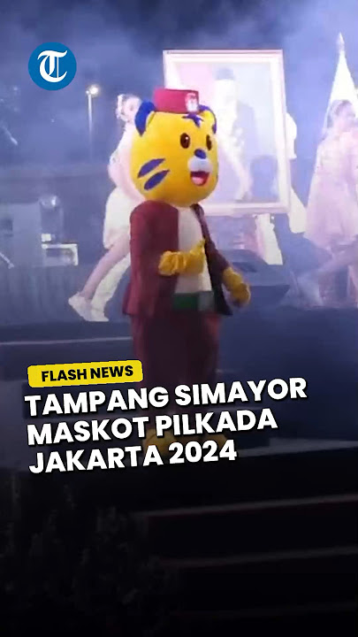 Inilah Simayor Alias Macan Kemayoran Yang Jadi Maskot Pilkada Jakarta 2024