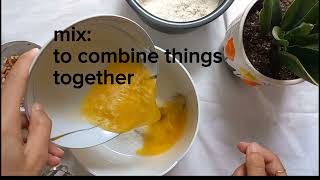 Bake Banana Bread 5 Useful Verbs