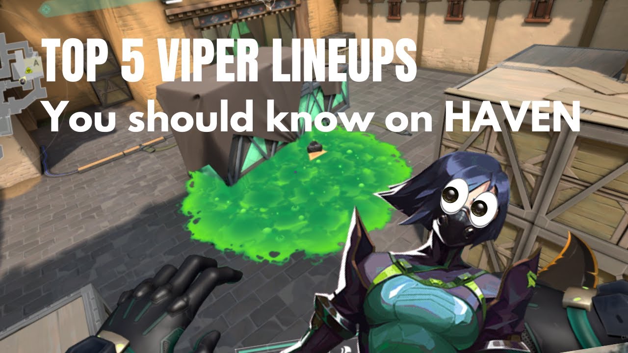 Top 5 Viper Lineups on Haven (WIN every round with these)