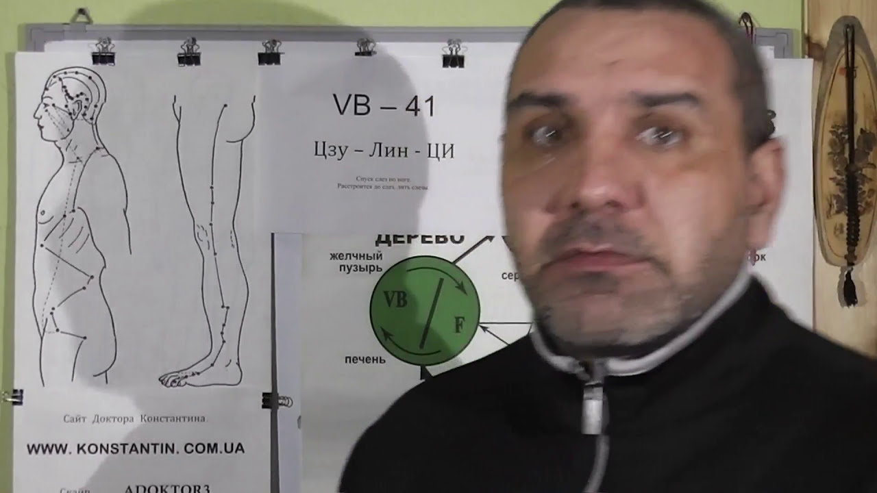 Человеку трудно сделать вдох и выдох. Точки Акупунктуры в помощь