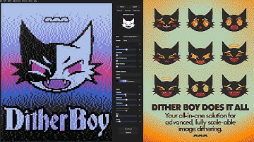 Introducing Dither Boy 4.0! INSANE Retro Color Dithering Effects