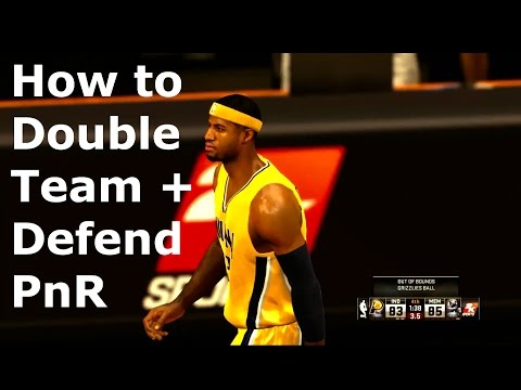 NBA 2K15 Defense Tips How to Double Team + Defend Pick and Rolls Tutorial On-Ball D