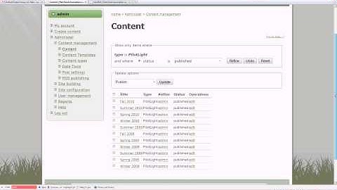 Drupal - How to reorder content items