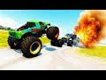 Ultimate Monster Truck Obstacle Course LIVE! Giant Jumps, Crazy Ramps & Epic Stunts