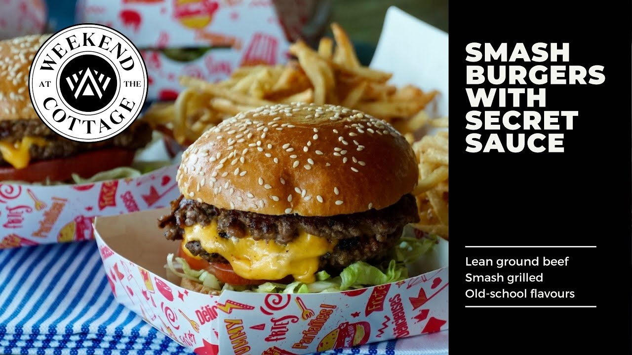 DOUBLE SMASH BURGER K+M – Les sauces Firebarns