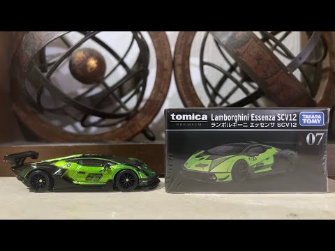 Tomica Premium vs Hot Wheels Premium, Round Five: Lamborghini Essenza SCV12