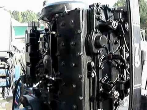 1993 Mercury 75 HP Outboard Motor - 75hp Boat Engine - YouTube evinrude starter wiring diagram 