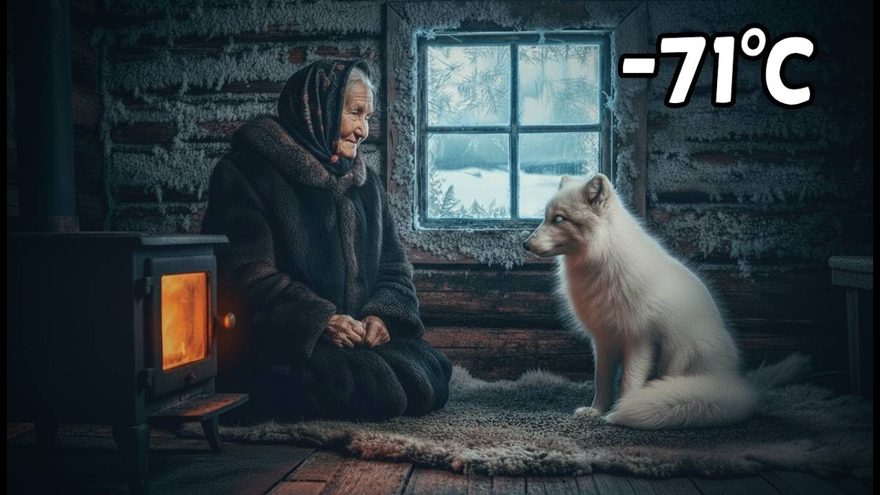 80-Year-Old Yakut Woman Rescued a Blind Fox at –71°C… It Brought Her a Gift the Next Winter ❄️🦊