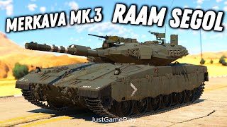 Merkava Mk.3 Raam Segol Israeli MBT Gameplay in War Thunder