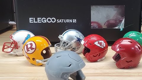 How To 3D Print Football Helmets
