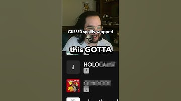 Redshell finds a DIABOLICAL Spotify Wrapped ☠️