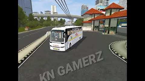 GSRTC Volvo B8R Bus Mod | Bus Simulator Indonesia|Crezy #Shortvideo #shorts KN GAMERZ #viral