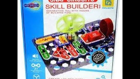 SNAPCIRCUITS 125 - PROJECT 2 - UP, UP AND AWAY