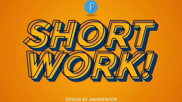 3D Popup text in Pixellab | Pixellab Tutorial | AWAMentor