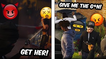 Zay K*lls A Girl While Trying To R*B A House And Gets His G*n R*bbed A Little Later🤦‍♂️💥🔫GTA RP WCRP