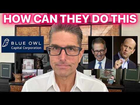 BLUE OWL FOUNDERS/CEO’s USE $2B IN COMPANY STOCK TO GET PERSONAL LOANS - NOW ABRUPTLY BACKTRACKING 