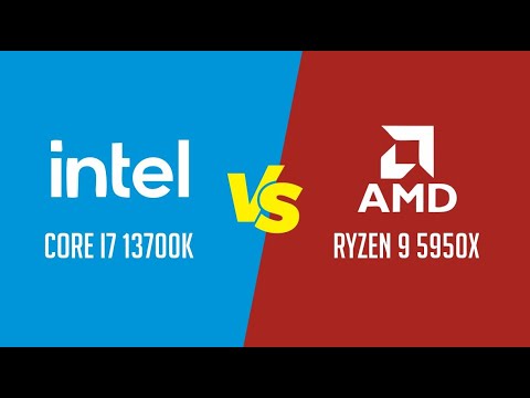 Intel Core i7 13700K vs AMD Ryzen 9 5950X - Apps and games benchmark