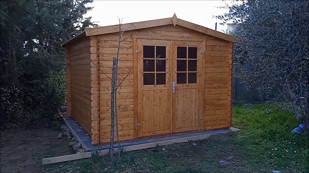 Montaggio casetta in legno