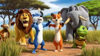 Generaaicute Space Animals Mix 2025Dancing Animalsgeneraai , , , ,