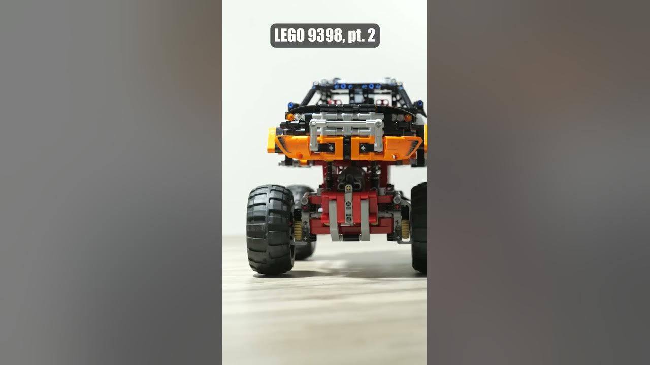 LEGO 9398 Preview Part 2 LEGO Technic 4x4 Crawler | Preview 9398 LEGO Technic 2012 | LEGO Offroad YouTube