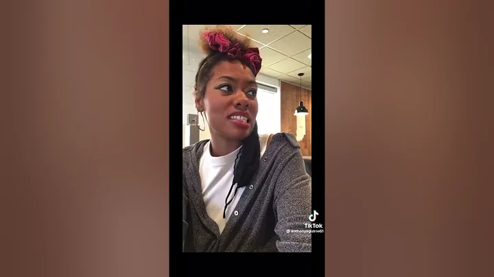 LeJera Payton causing problems at McDonalds #again...