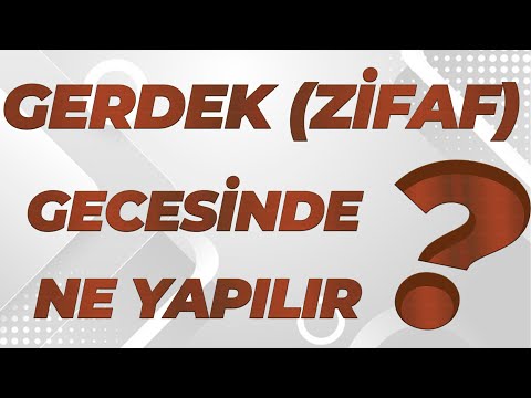 Zifaf (Gerdek) Gecesinde Ne Yapılır ? |Abdurrahman Kalkan Hoca