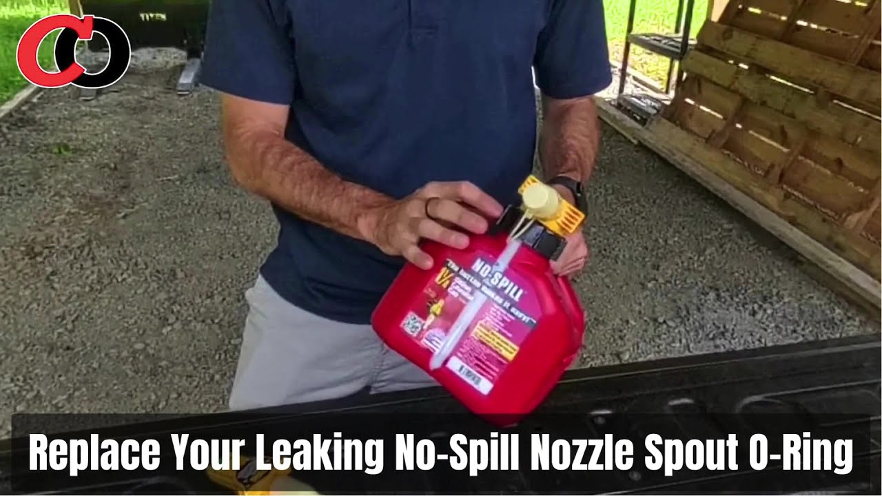🔧 How to Replace the O-Ring on a No-Spill Gas Can Spout | Fix Leaks or Auto-Stop Issue
