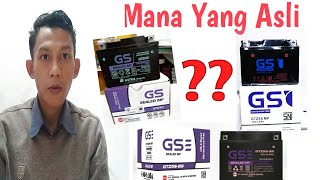 JANGAN TERKECOH..!!! Cara membedakan aki gs Astra dan gs yg bukan asli.