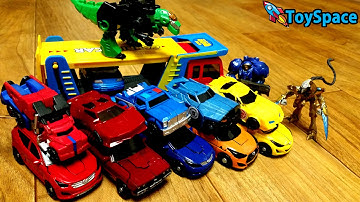 초미니카 모여라.작지만 멋지다.헬로카봇 마이크로카봇,트랜스포머 리전.자동차 변신 장난감 동영상(HelloCarbot Transformers)[토이스페이스]