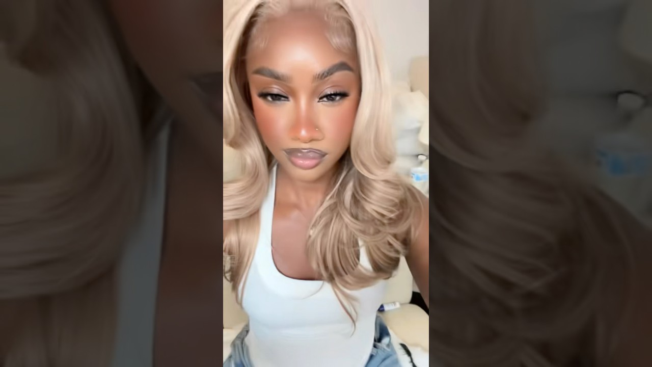 Who said black women can’t rock blonde? 😍 