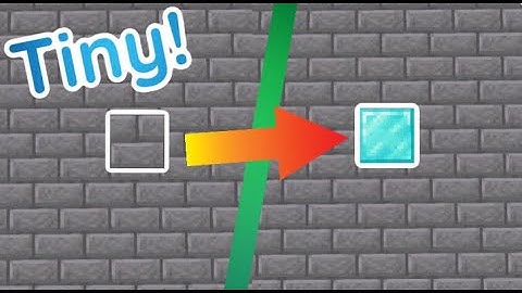 Minecraft Bedrock Tiny Flush Block Swapper