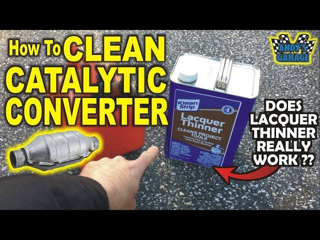 How To Clean A Catalytic Converter Without Removing It