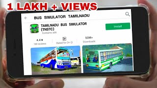 NEW TAMILNADU BUS SIMULATOR GAME TNSTC BUS DRIVING GAME || புதிய தமிழ்நாடு பஸ் சிமுலேட்டர் கேம்