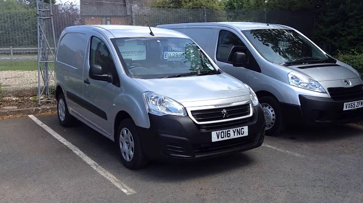 2016 Peugeot Partner 1.6 eHDi (92) Professional L1 850 VO16 YNG at St Peter's Peugeot Worcester