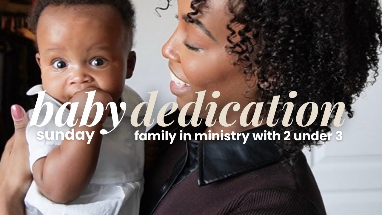 Воскресенье посвящения младенца 🕊️ | Жизнь жены проповедника с двумя детьми младше трех лет (семе...