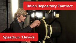 GTA Online - Union Depository Contract (Speedrun, 13m47s) Solo