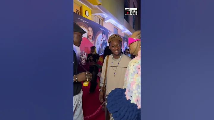 DENRELE EDUN AT FALLING NOTES MOVIE PREMIERE