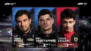 FORMULA 1 GULF AIR BAHRAIN GRAND PRIX 2023 Qualifying Results no commentary No music