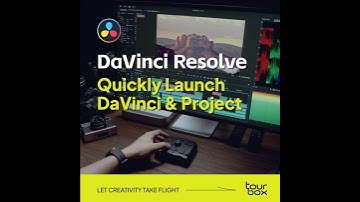 💡Quickly Launch DaVinci & Project for #DaVinci #tourbox #tourboxtricks #editing