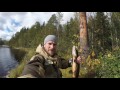Рыбалка в Северной Карелии Последние моменты, крупная щука, тайга ,хозяин тайги.