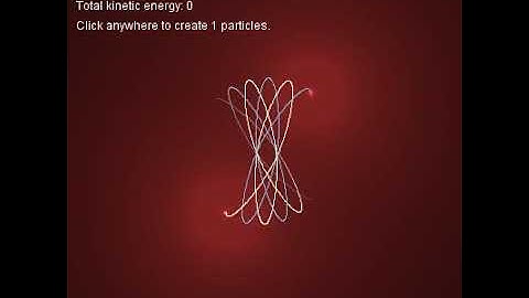 Binary System Simulation with Gravity Wells