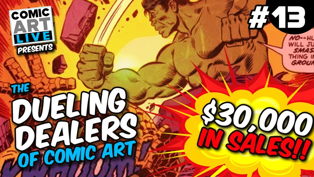 The Dueling Dealers of Comic Art #13 - Original Comic Art For Sale